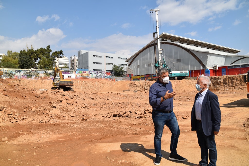 Προχωρούν οι εργασίες για την κατασκευή του νέου κλειστού Γυμναστηρίου Ν. Σμύρνης